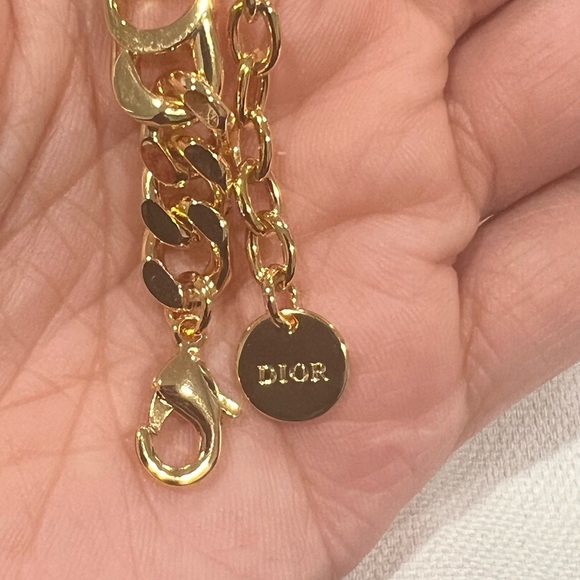 DIOR.. CD logo chain bracelet - Picture 6 of 9